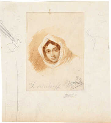 Сверчков Николай Егорович, Мерцалов К.. Лот из четырёх рисунков: